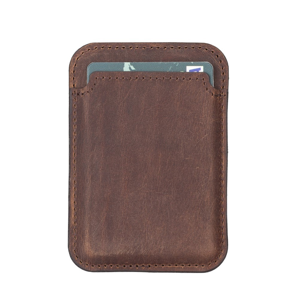 Maggy Leather Magnetic Card Holder