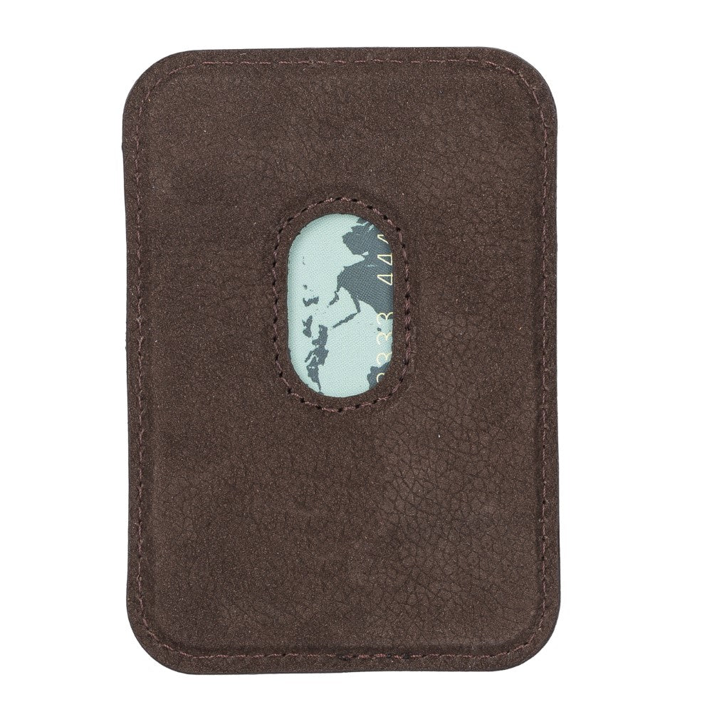 Maggy Leather Magnetic Card Holder