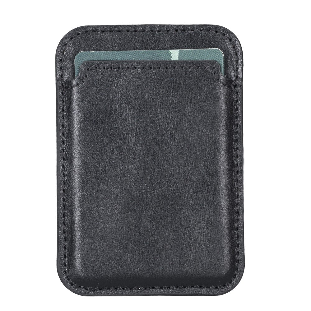 Maggy Leather Magnetic Card Holder
