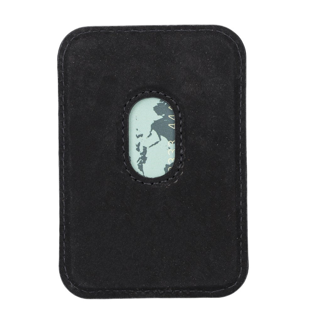 Maggy Leather Magnetic Card Holder