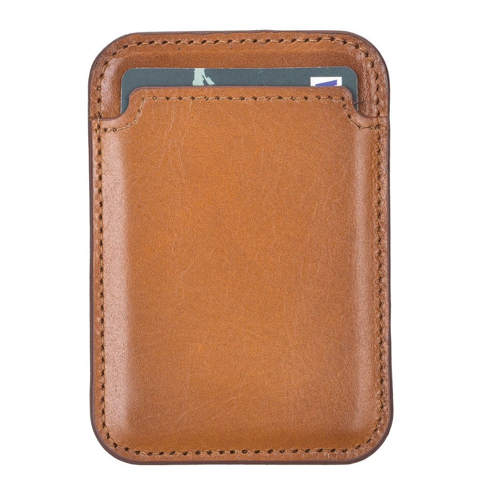 Maggy Leather Magnetic Card Holder