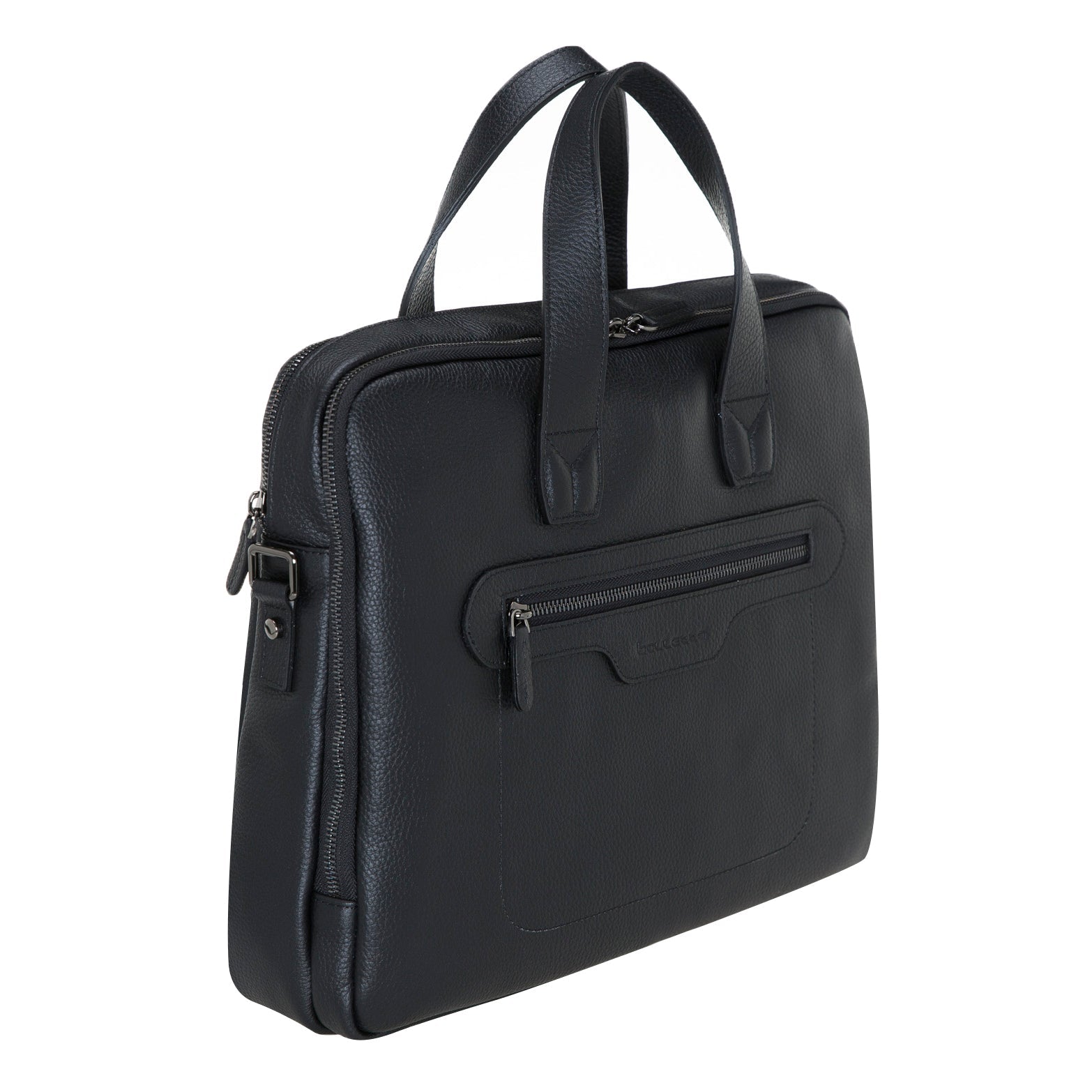 Luxentra Leather Business Briefcase / Laptop Case 16"