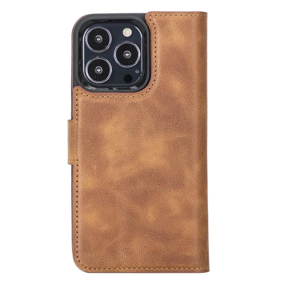 Magic iPhone 13 Pro Max Leather Detachable Wallet Case