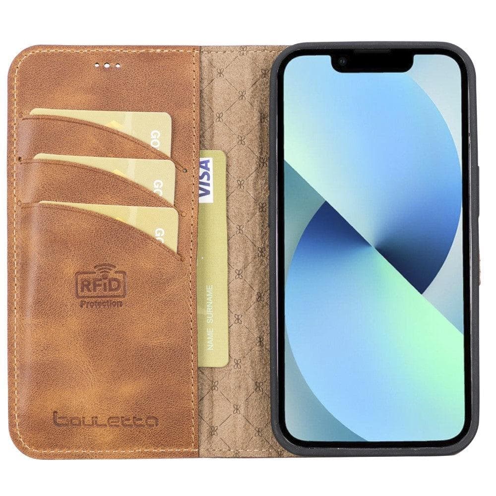 Magic iPhone 13 Pro Max Leather Detachable Wallet Case