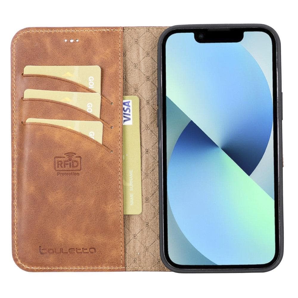 Magic iPhone 13 Pro Max Leather Detachable Wallet Case