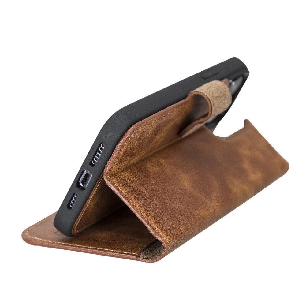 Magic iPhone 13 Pro Max Leather Detachable Wallet Case