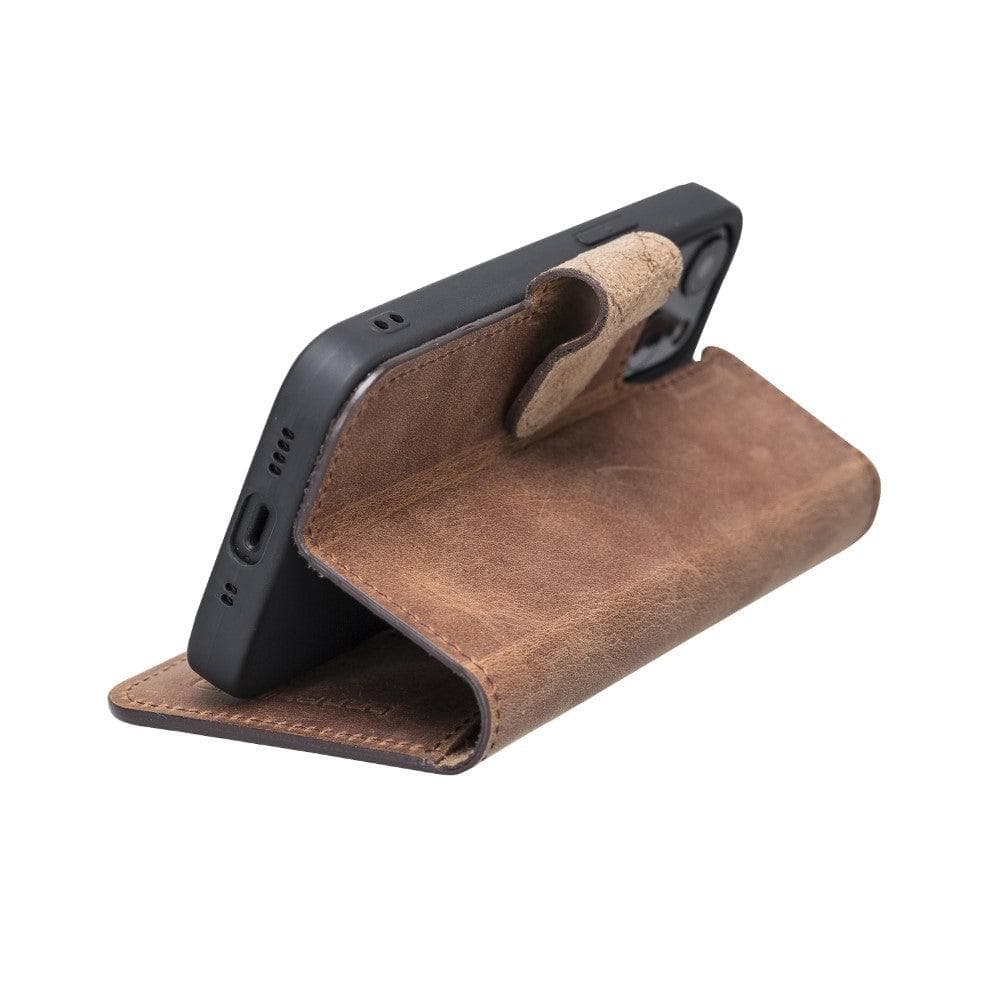 Magic iPhone 13 Pro Max Leather Detachable Wallet Case