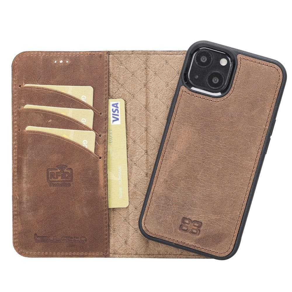 Magic iPhone 13 Pro Max Leather Detachable Wallet Case