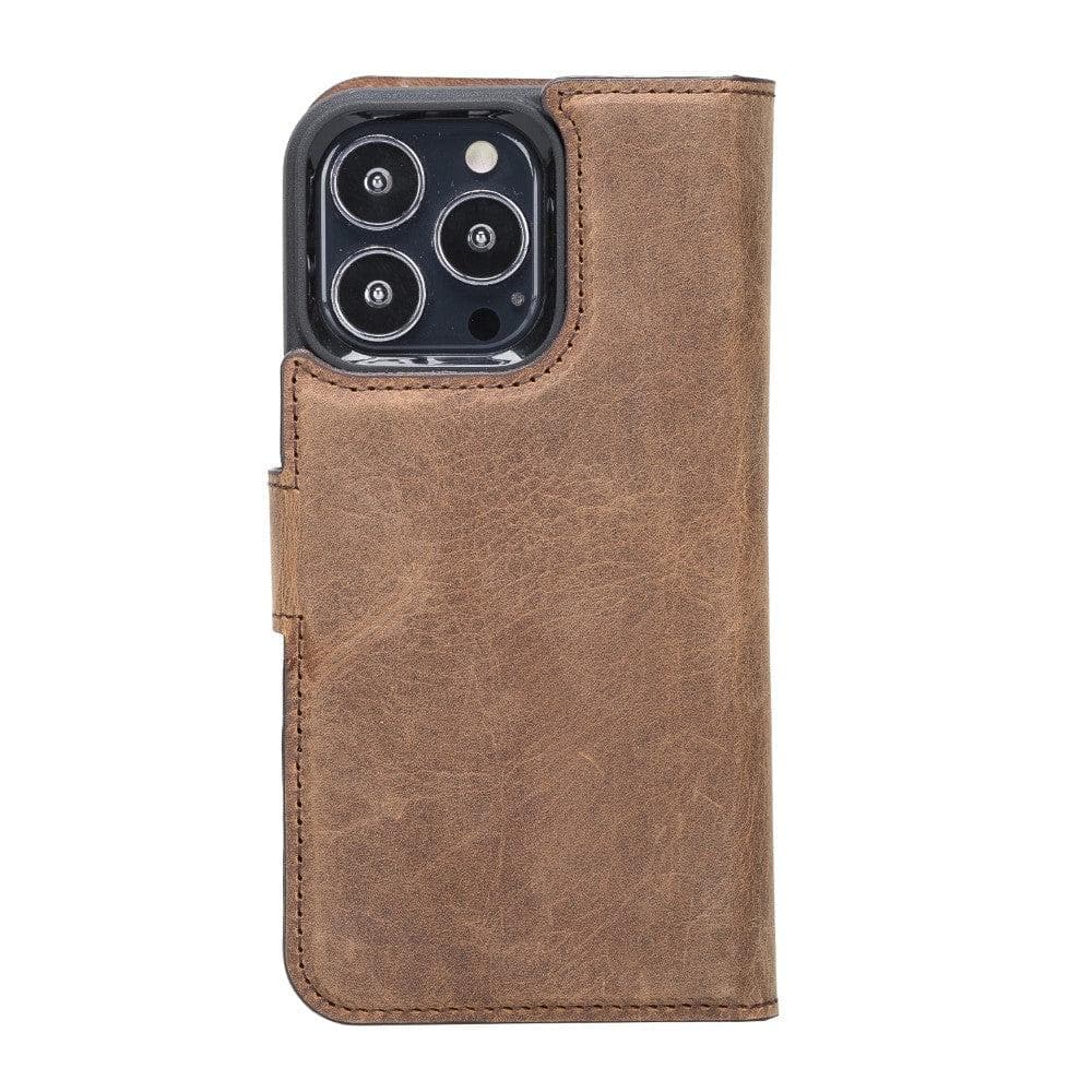 Magic iPhone 13 Pro Max Leather Detachable Wallet Case