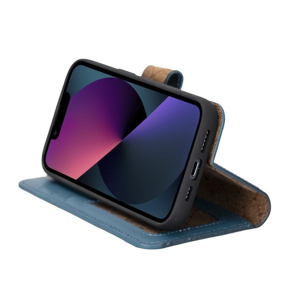 Magic iPhone 14 Pro Max Colorful Leather Detachable Wallet Case