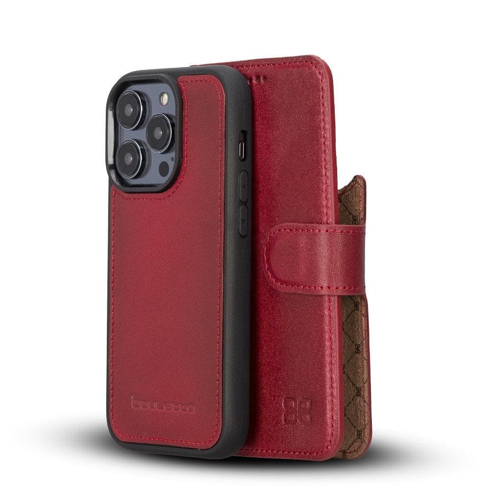 Magic iPhone 14 Pro Max Colorful Leather Detachable Wallet Case