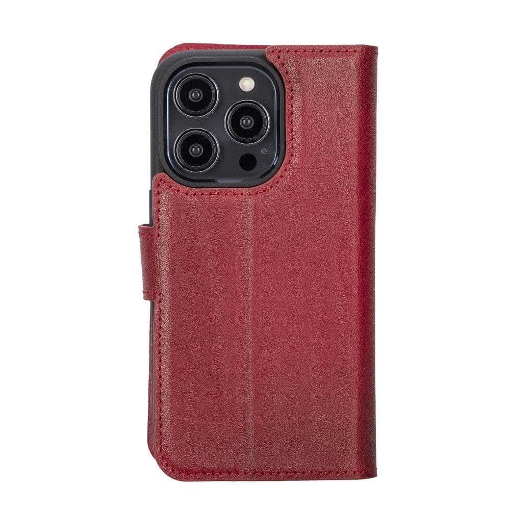 Magic iPhone 14 Pro Max Colorful Leather Detachable Wallet Case
