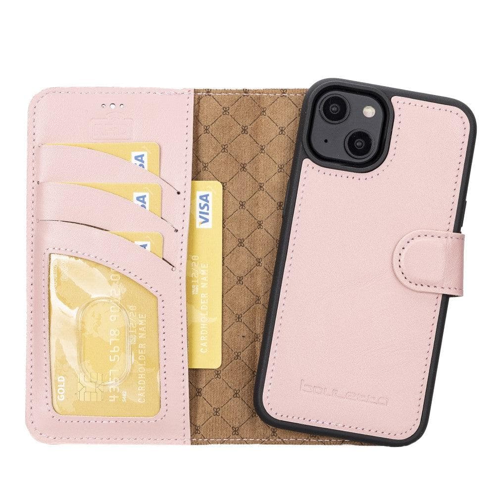 Magic iPhone 14 Pro Colorful Leather Detachable Wallet Case