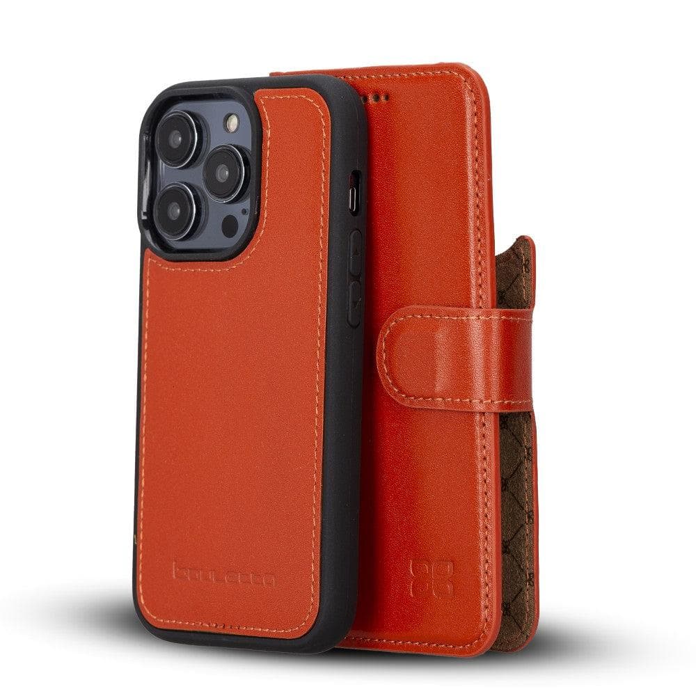 Magic iPhone 14 Pro Max Colorful Leather Detachable Wallet Case