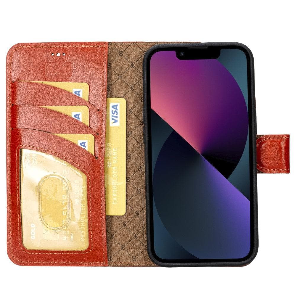 Magic iPhone 14 Pro Max Colorful Leather Detachable Wallet Case