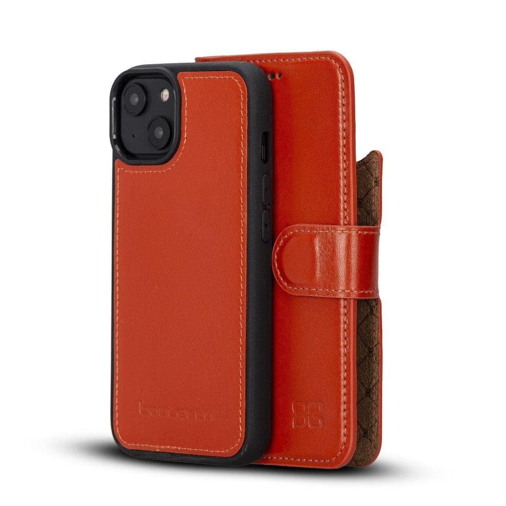Magic iPhone 14 Pro Max Colorful Leather Detachable Wallet Case