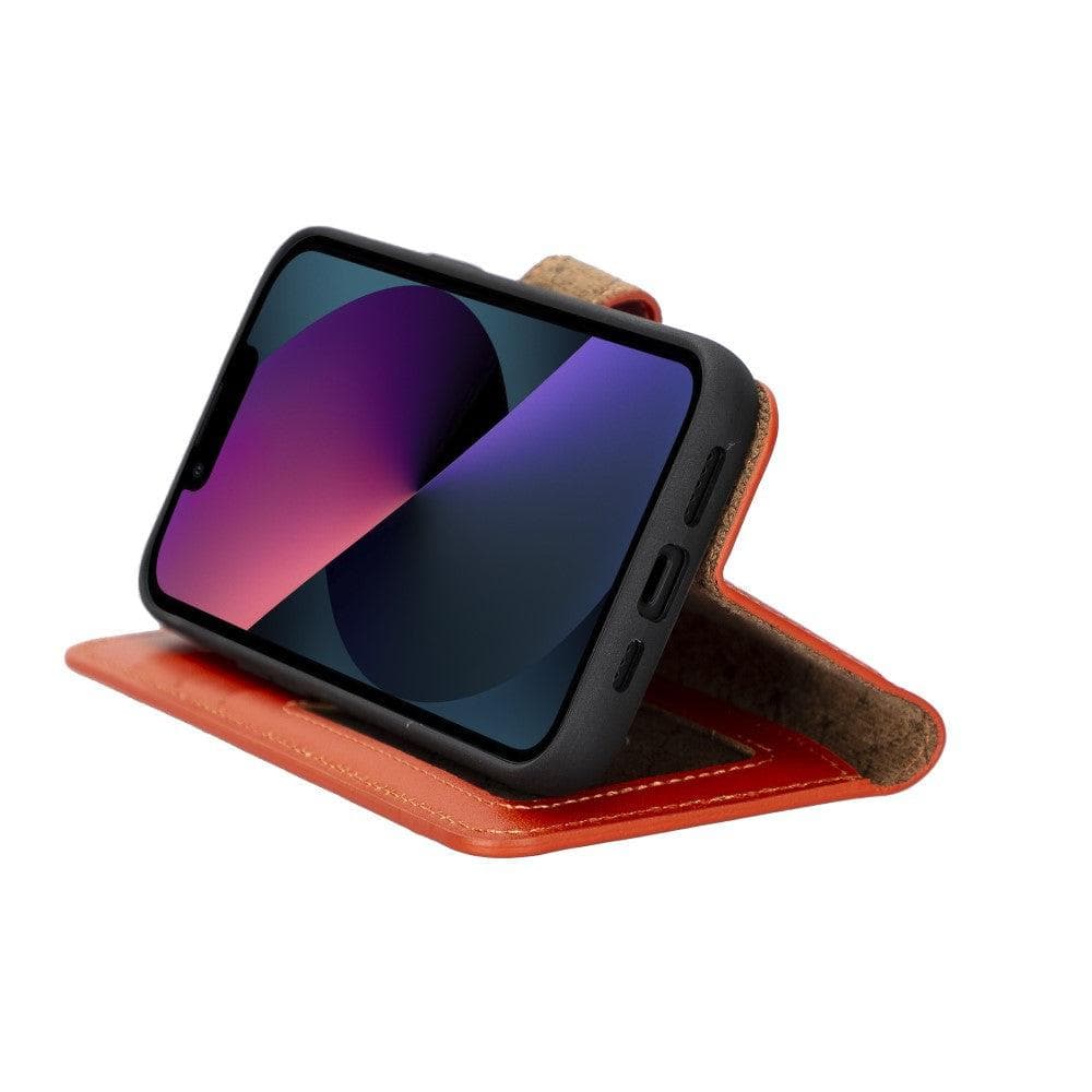 Magic iPhone 14 Pro Max Colorful Leather Detachable Wallet Case