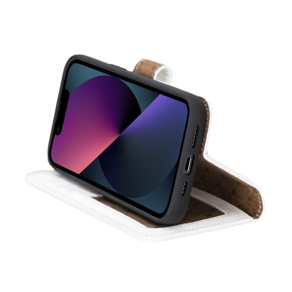 Magic iPhone 14 Pro Max Colorful Leather Detachable Wallet Case