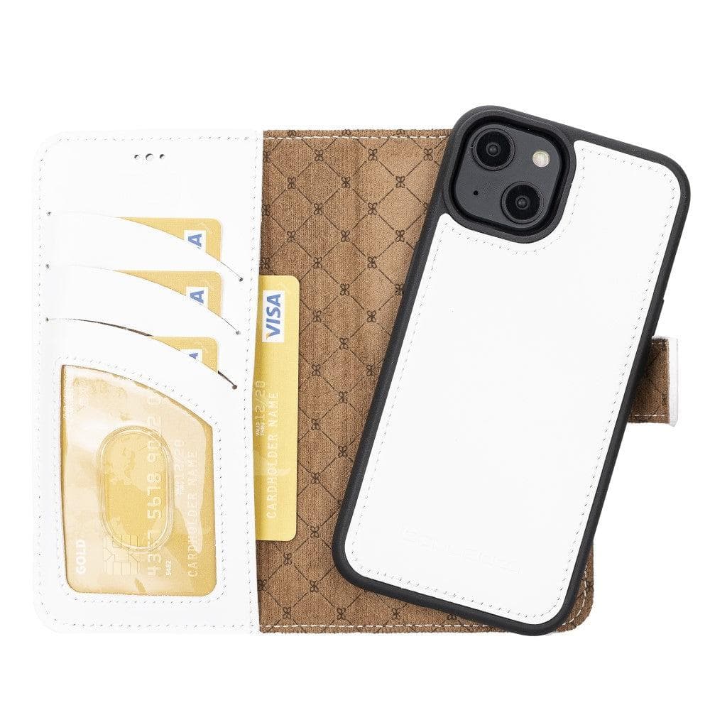 Magic iPhone 14 Pro Max Colorful Leather Detachable Wallet Case