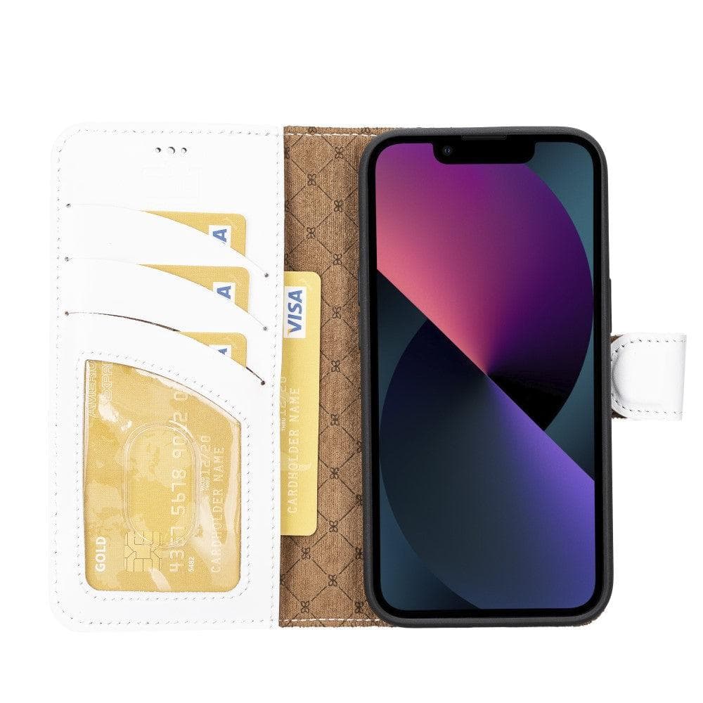Magic iPhone 14 Pro Max Colorful Leather Detachable Wallet Case
