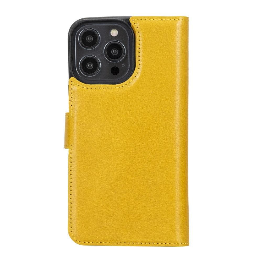 Magic iPhone 14 Pro Max Colorful Leather Detachable Wallet Case