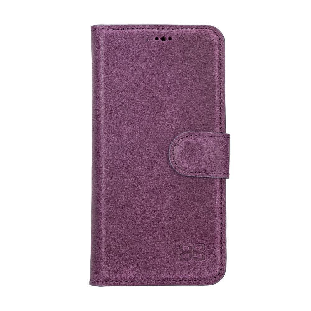 Magic iPhone 14 Pro Max Darker Color Leather Detachable Wallet Case