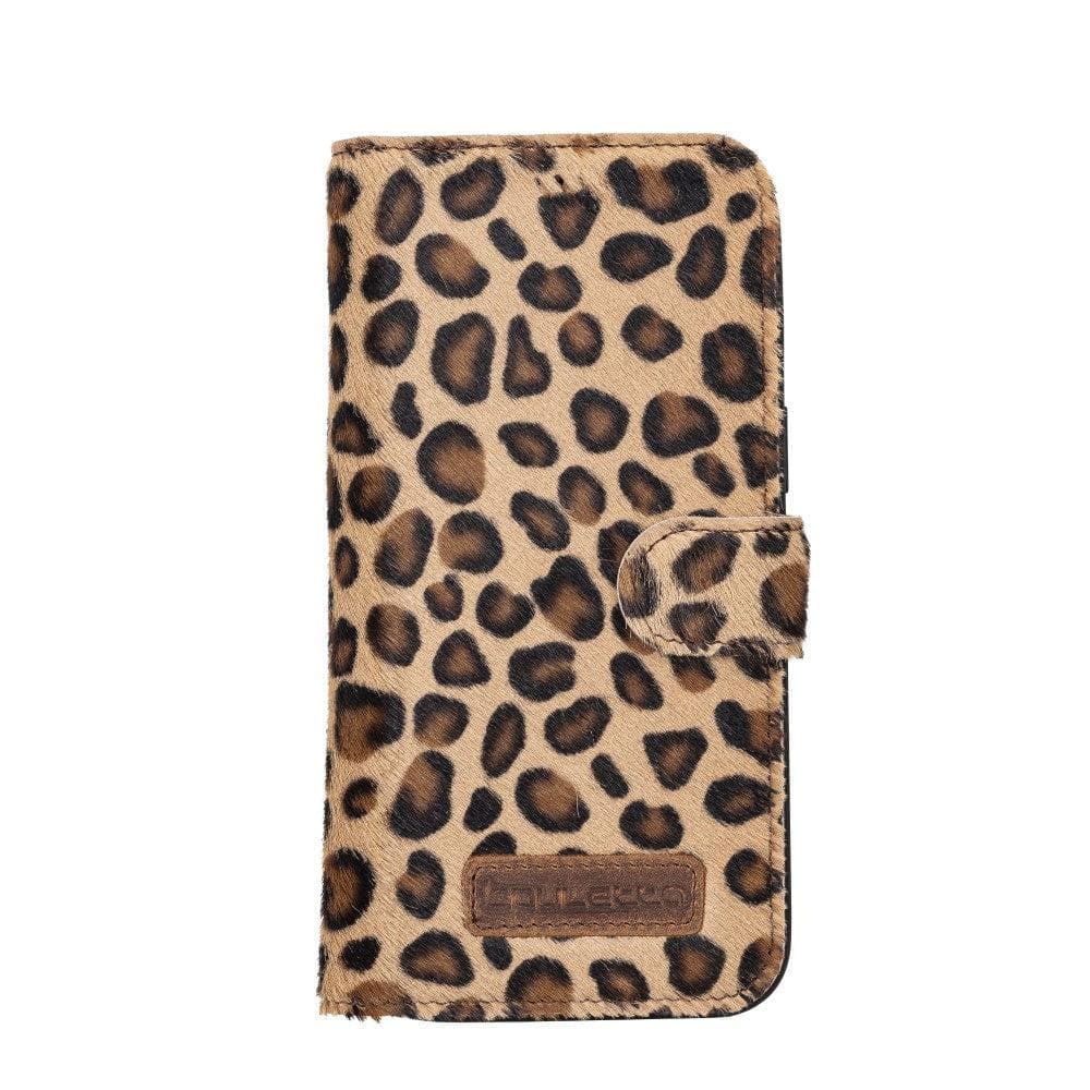 Magic iPhone 14 Pro Max Darker Color Leather Detachable Wallet Case