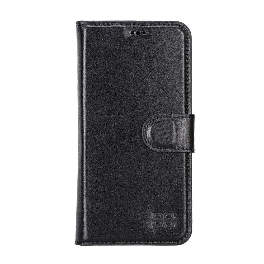 Magic iPhone 14 Pro Max Darker Color Leather Detachable Wallet Case