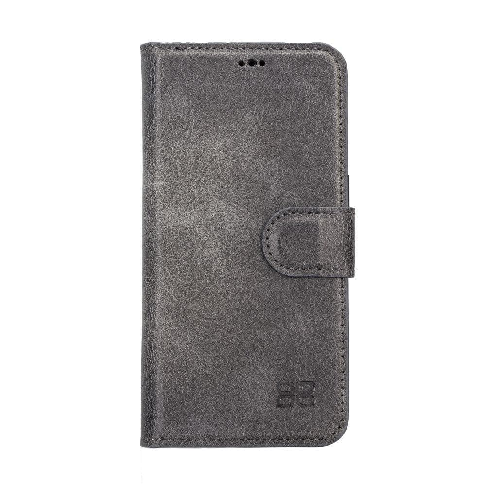 Magic iPhone 14 Pro Max Darker Color Leather Detachable Wallet Case