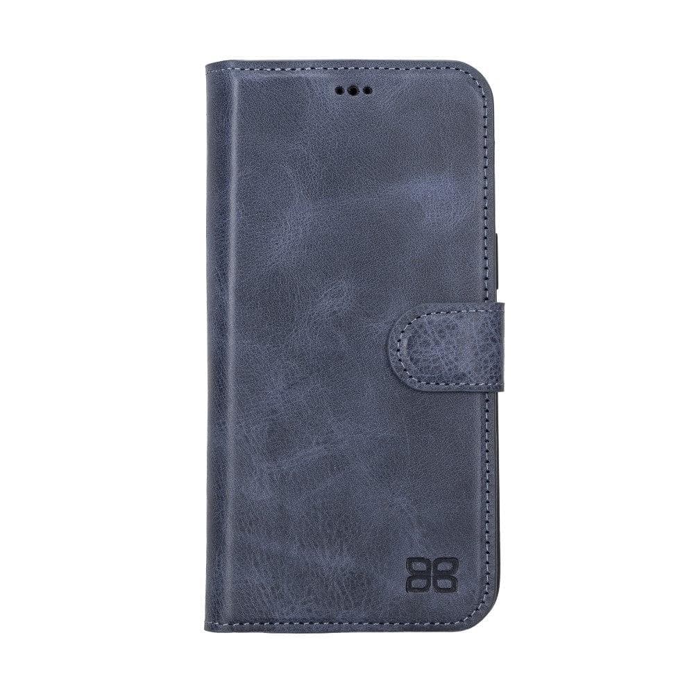 Magic iPhone 14 Pro Max Darker Color Leather Detachable Wallet Case