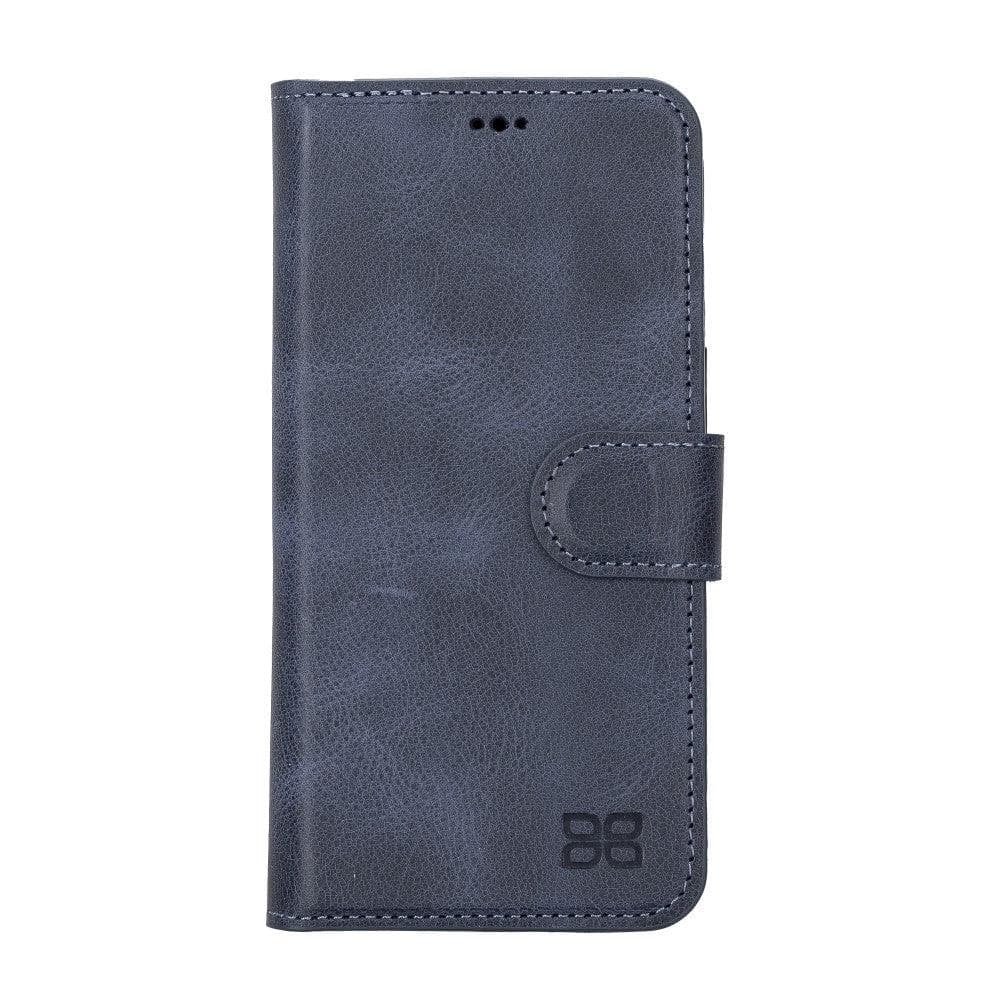 Magic iPhone 14 Pro Max Darker Color Leather Detachable Wallet Case