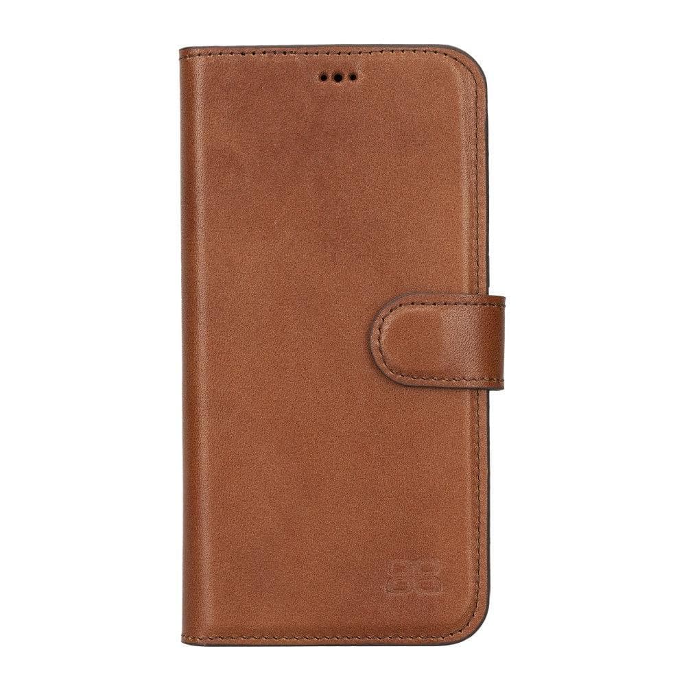 Magic iPhone 14 Pro Max Darker Color Leather Detachable Wallet Case