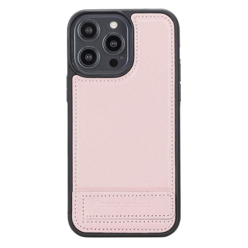 Flex Base Leather iPhone 14 Plus Case with Stand