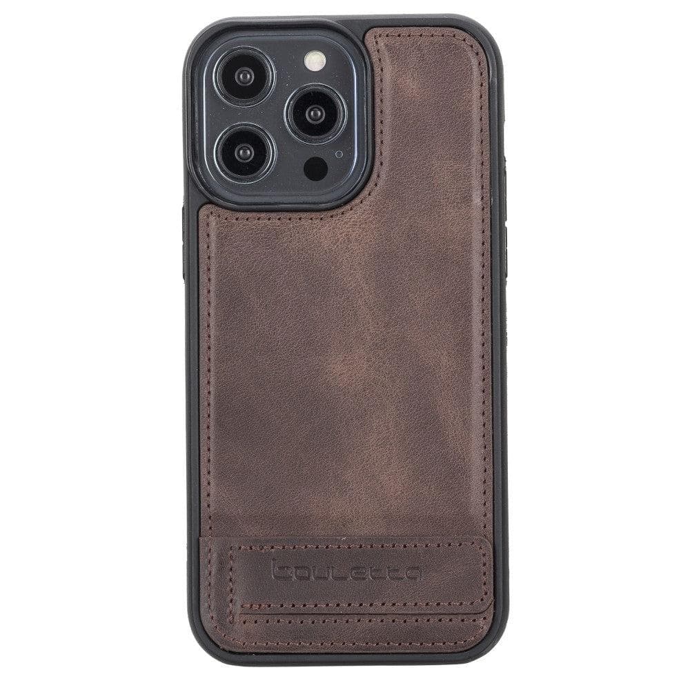 Flex Base Leather iPhone 14 Plus Case with Stand