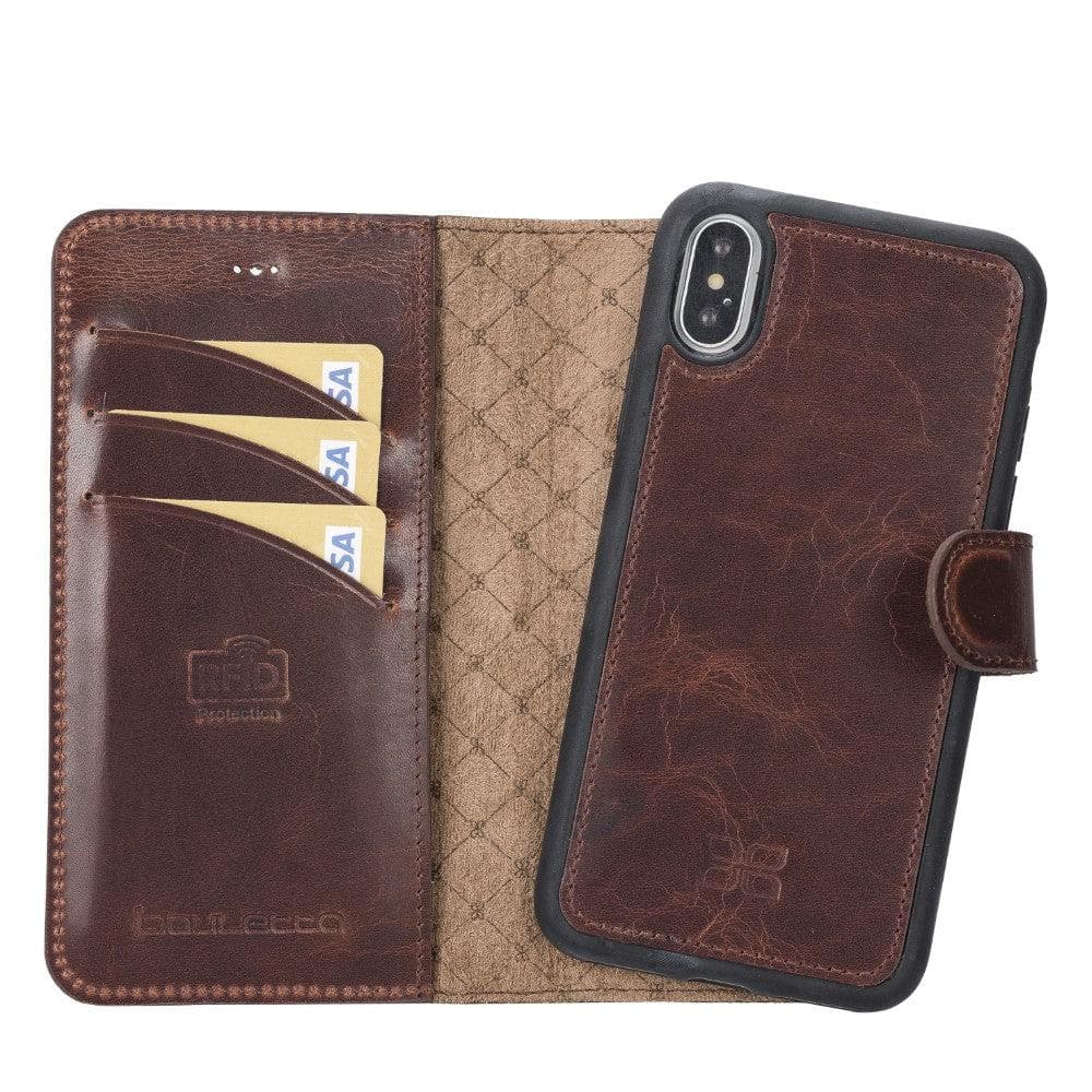 Magic iPhone XS Max Detachable Leather Wallet Case