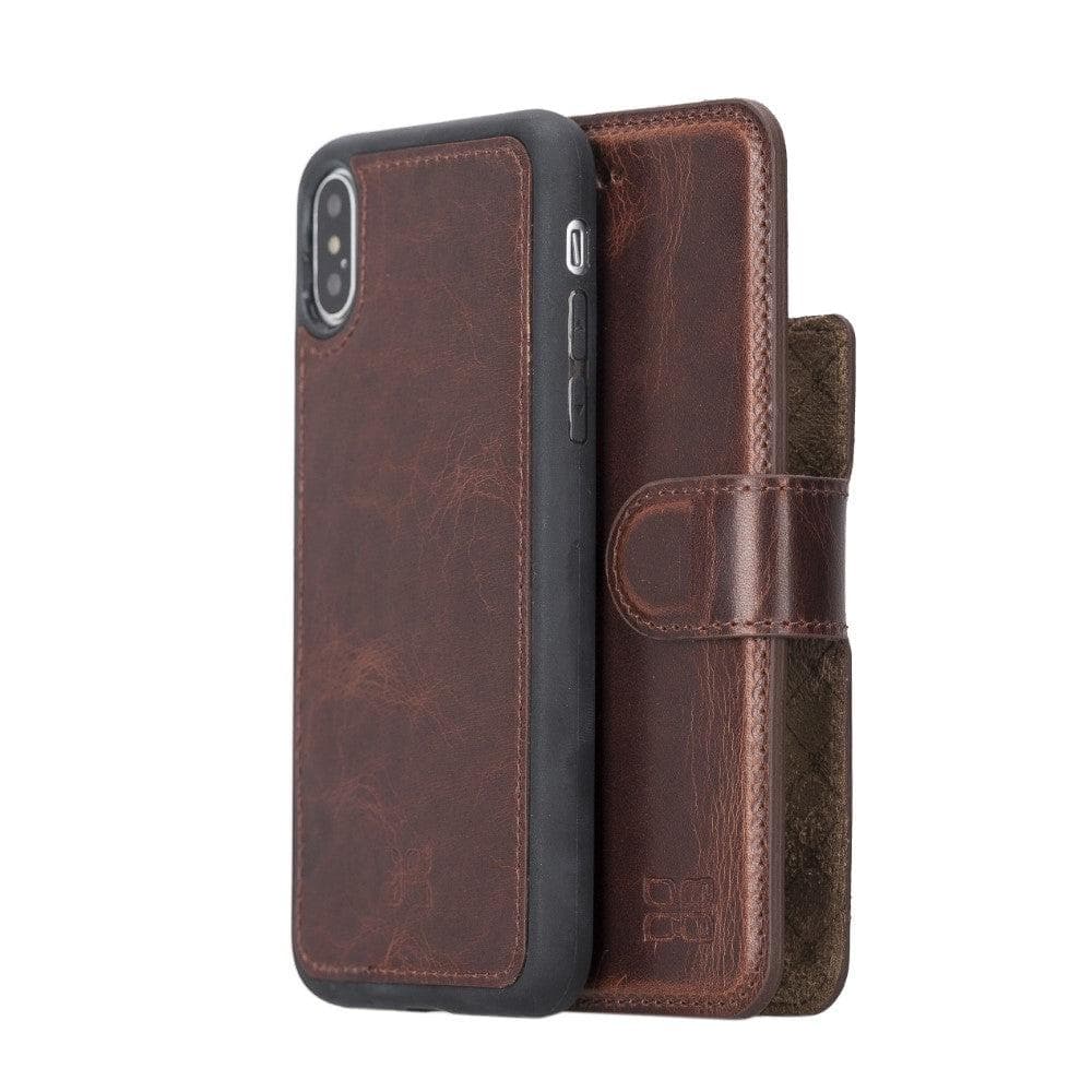 Magic iPhone XS Max Detachable Leather Wallet Case