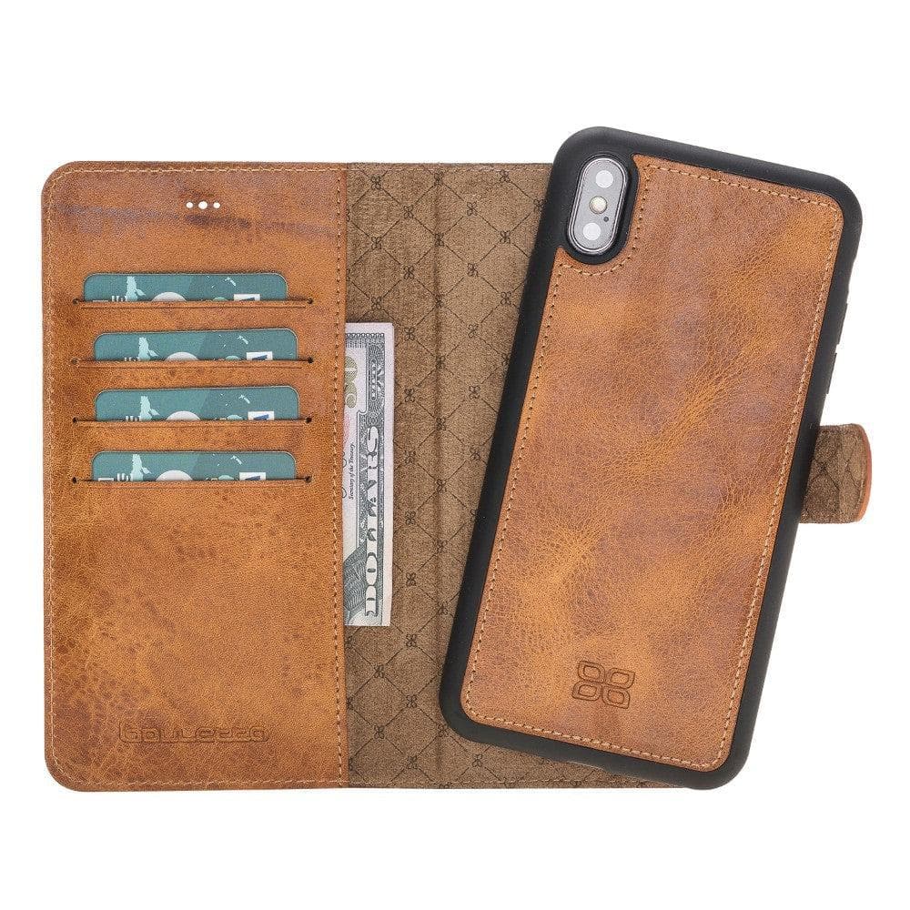 Magic iPhone X / XS Detachable Leather Wallet Case