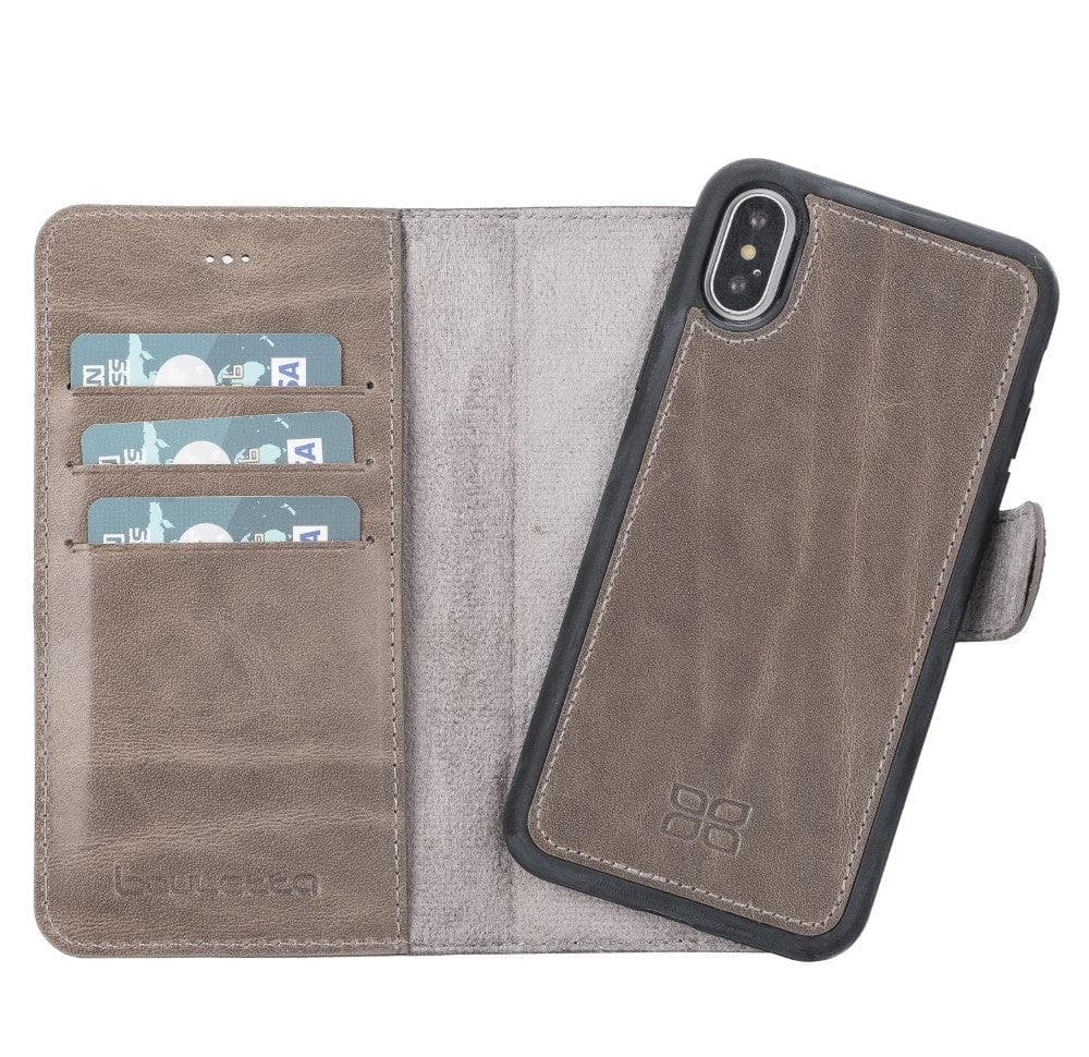 Magic iPhone XS Max Detachable Leather Wallet Case