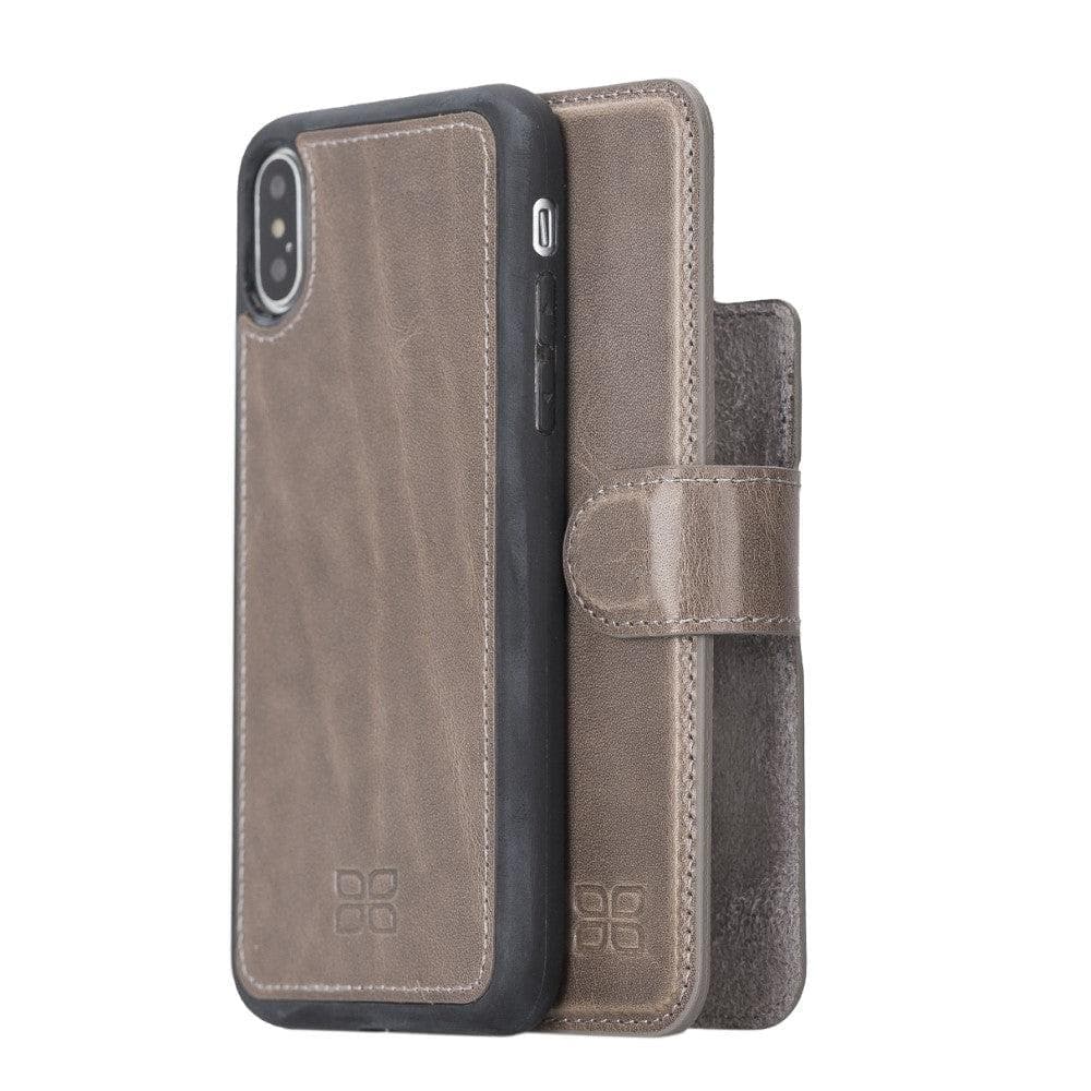 Magic iPhone X / XS Detachable Leather Wallet Case