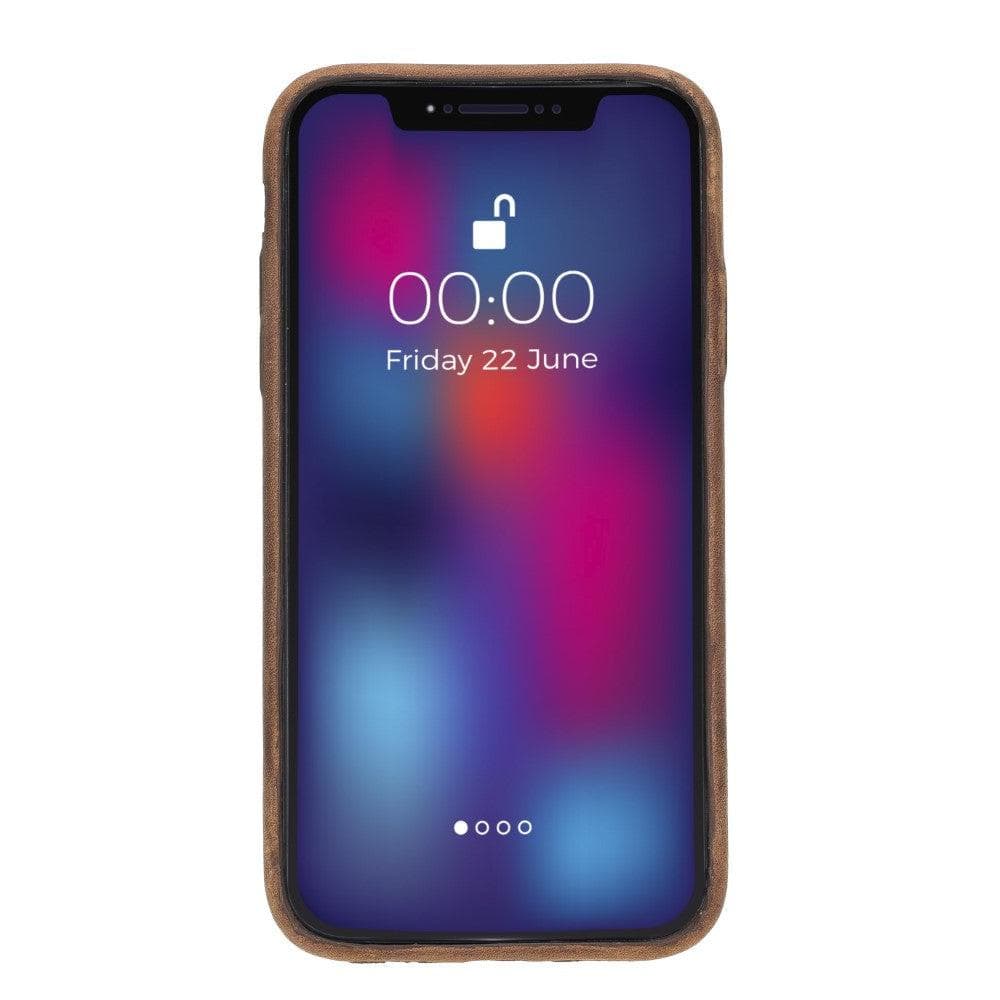 Rock Cover iPhone 11 Leather Case with Stand