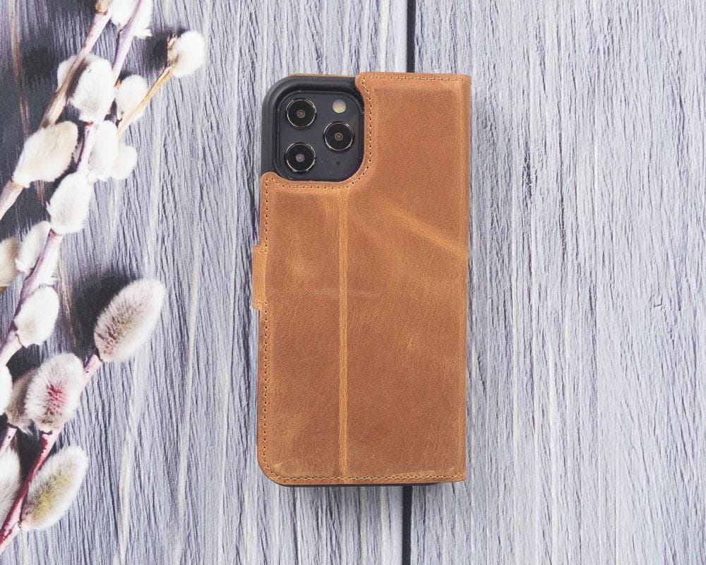 Magic iPhone 12 Pro Max Detachable Leather Wallet Case
