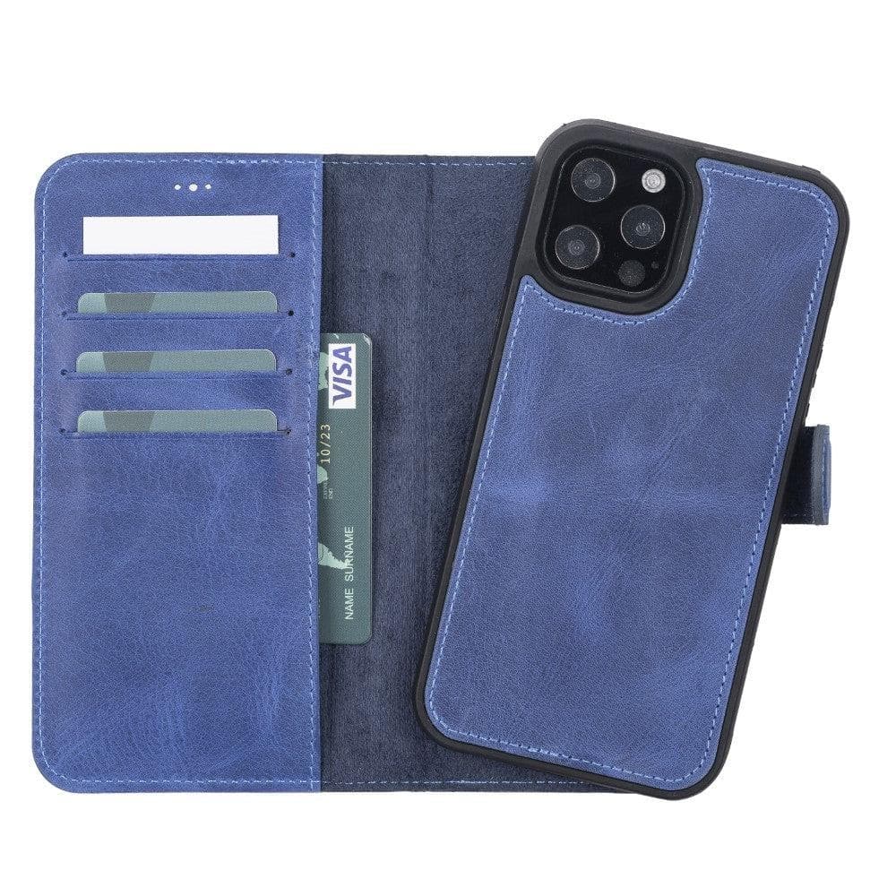 Magic iPhone 12 Pro Max Detachable Leather Wallet Case