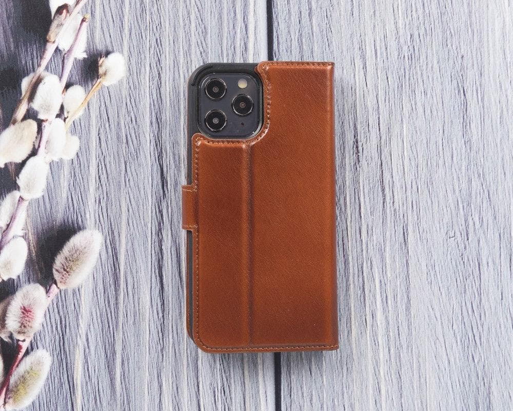 Magic iPhone 12 Pro Max Detachable Leather Wallet Case