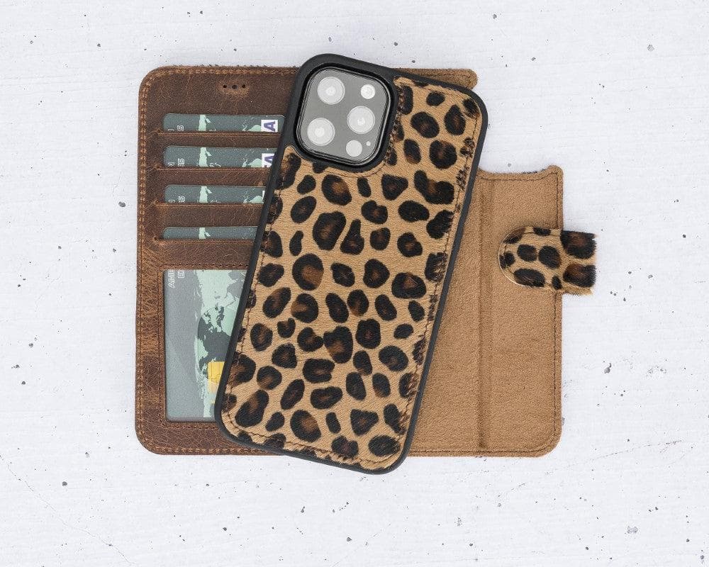 Magic iPhone 12 Pro Max Detachable Leather Wallet Case