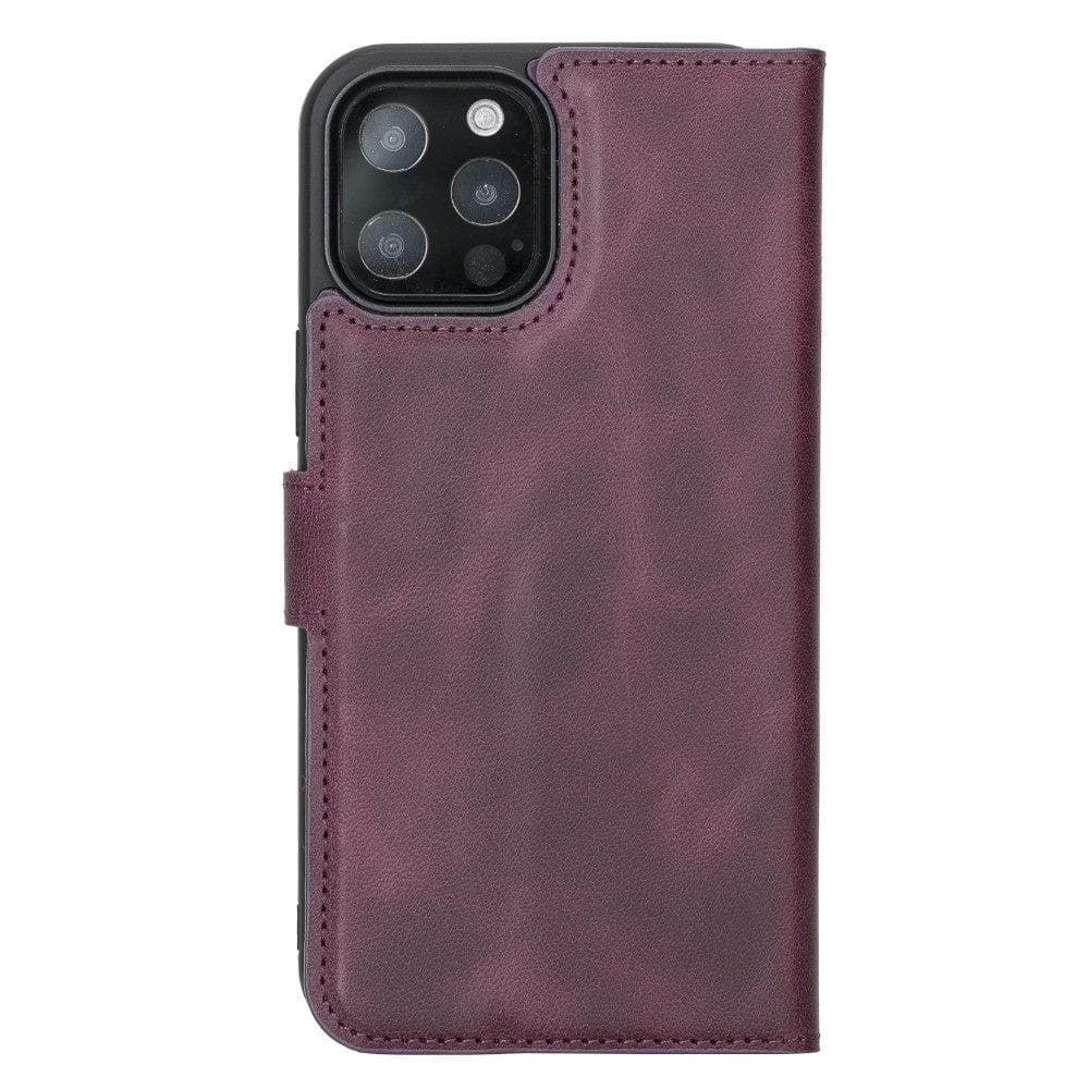 Magic iPhone 12 Pro Max Detachable Leather Wallet Case
