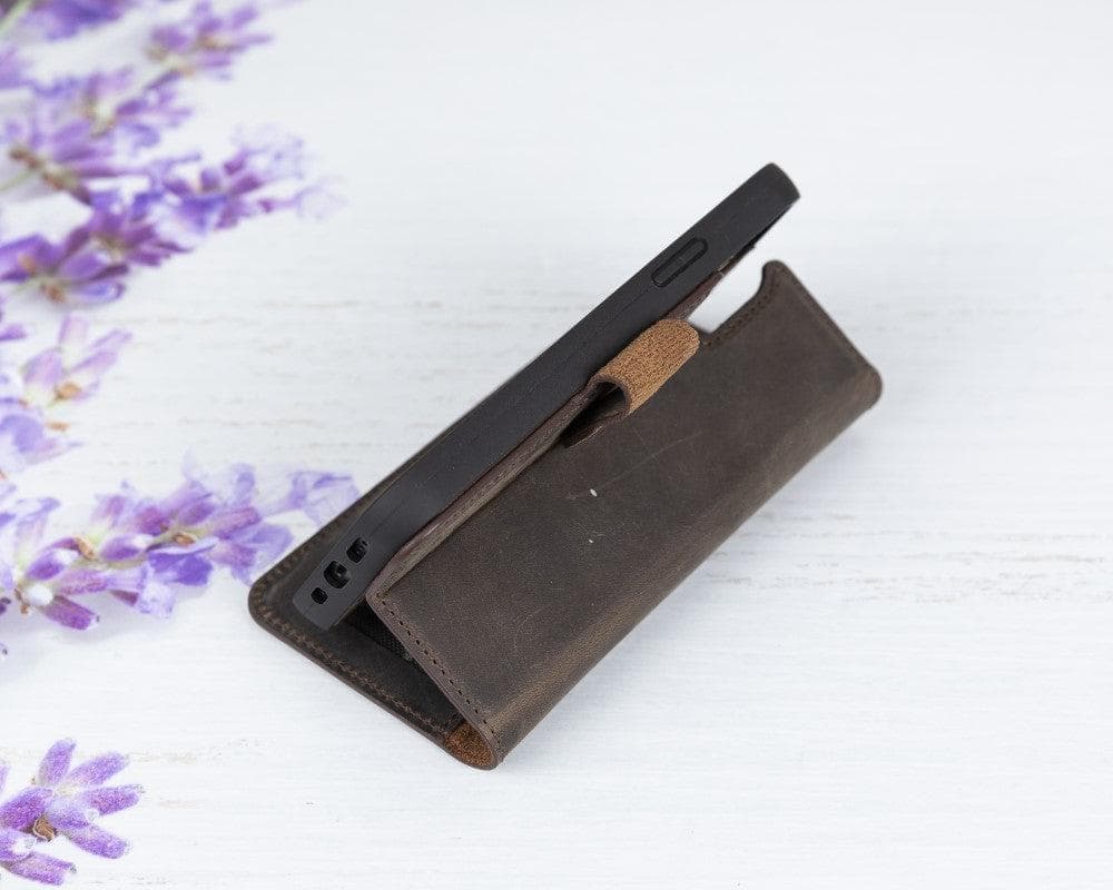 Magic iPhone 12 Pro Max Detachable Leather Wallet Case