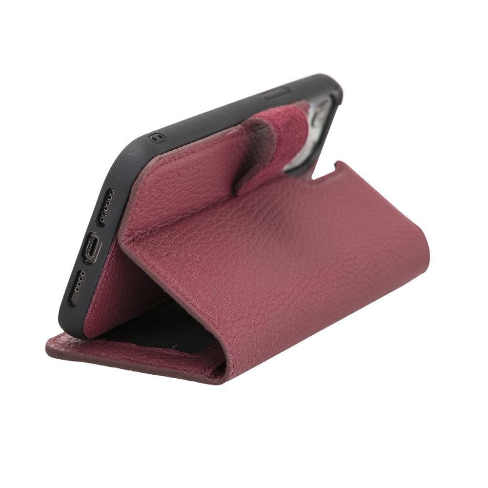 Magic iPhone 12 Pro Max Detachable Leather Wallet Case
