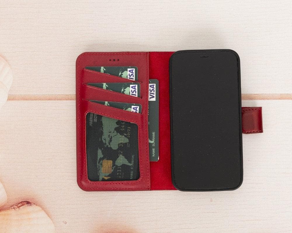 Magic iPhone 12 Pro Max Detachable Leather Wallet Case