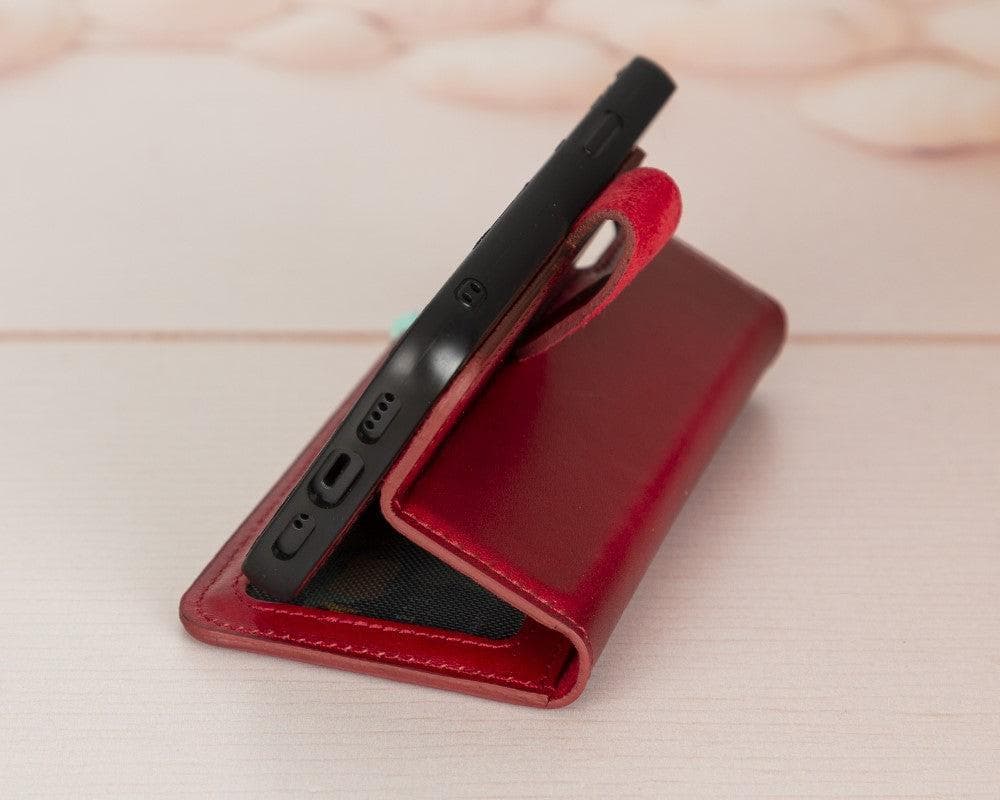 Magic iPhone 12 Pro Max Detachable Leather Wallet Case