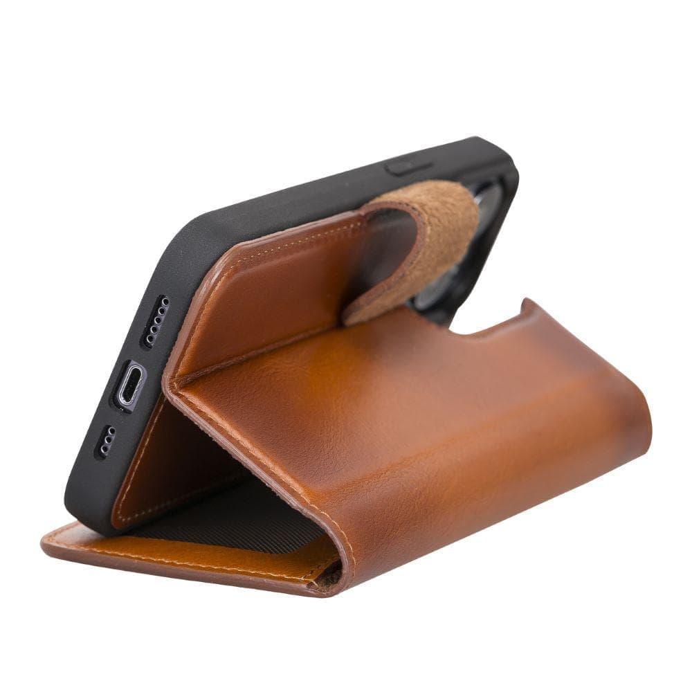 Magic iPhone 13 Pro Detachable Leather Wallet Case